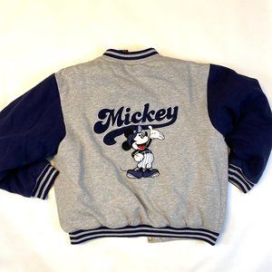 Children's Mickey Mouse Varsity Style Bomber